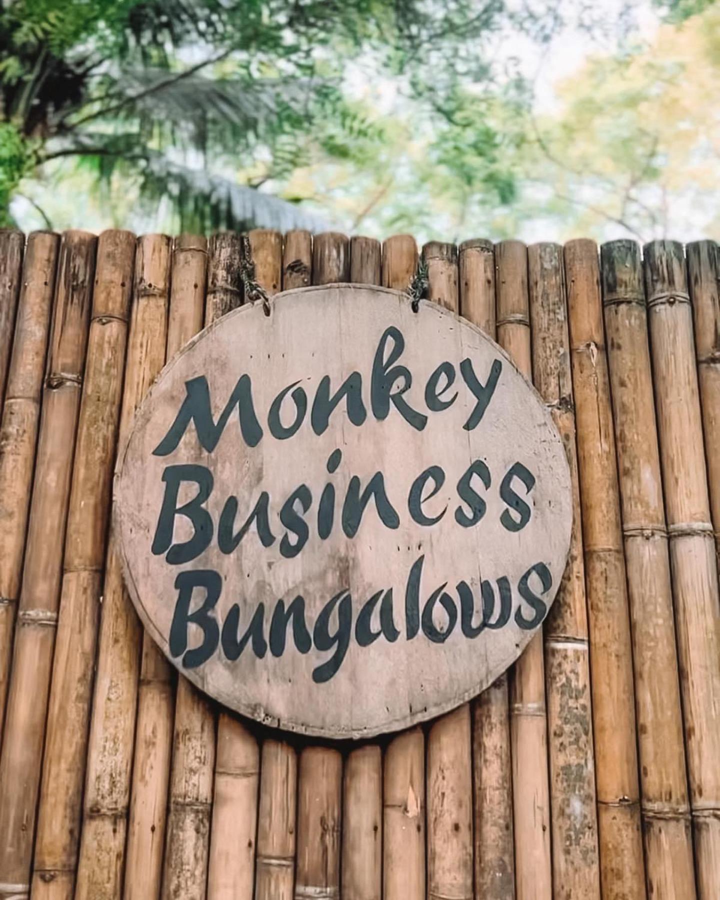 Monkey Business Bungalows Siquijor Exterior foto